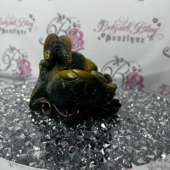 Windstone editions Hollywood California Decorative Dragon Figurine Green purple - Picture 10 of 10